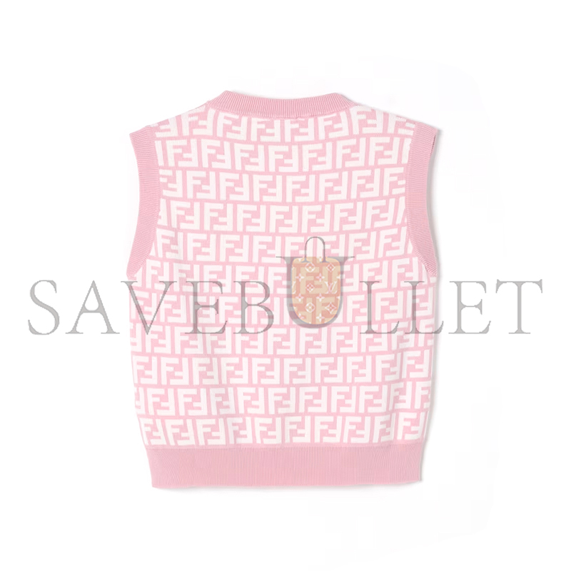 F**di ff knitted vest jfg200aquhf1r4t